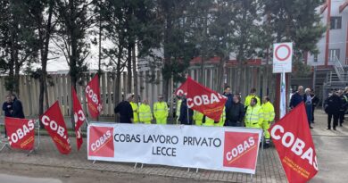 Salento: stato di agitazione personale del servizio di igiene urbana di Ecotecnica